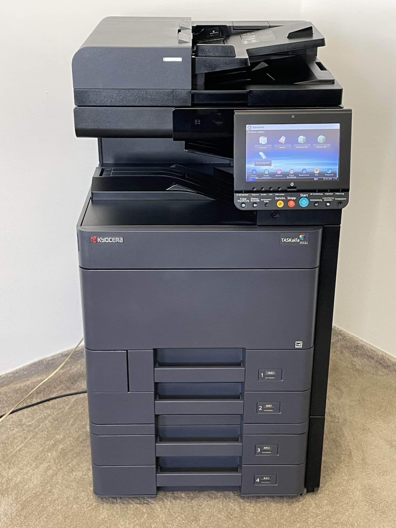 Kyocera TASKalfa 2552ci Kopierer Drucker Scanner A3 A4 Duplex nur 52.600 Seiten | Zum TOP Preis